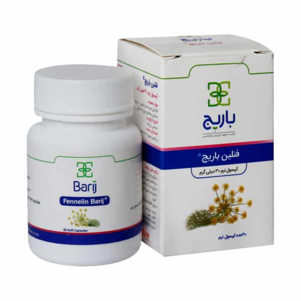 کپسول نرم فنلین باریج اسانس ۳۰ عددی