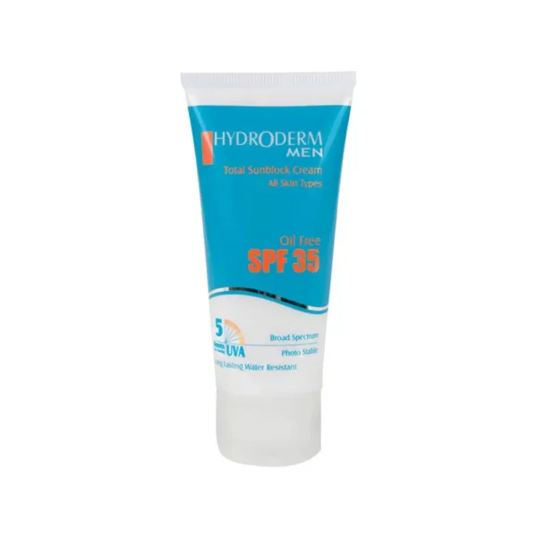 کرم ضد آفتاب آقایان هیدرودرم SPF35 حجم ۵۰ میلی لیتر - 1