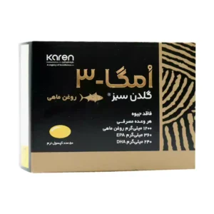 قیمت کپسول امگا 3 گلدن سیز کارن