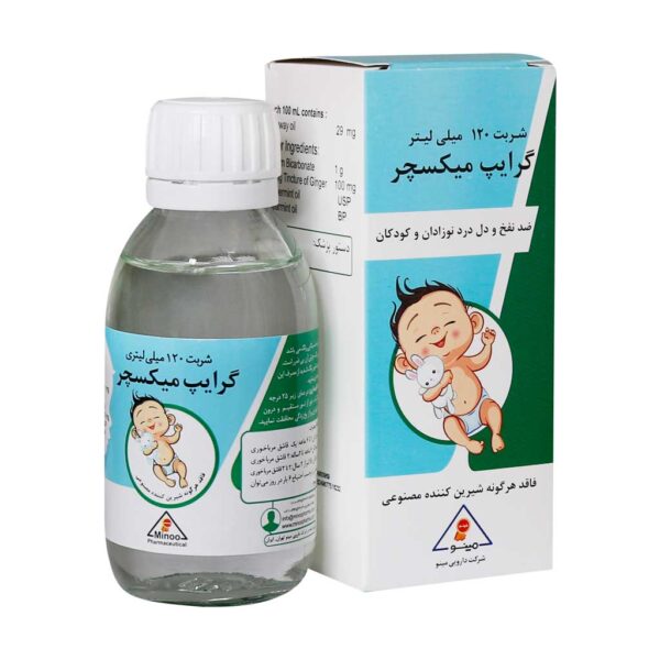 شربت گرایپ میکسچر مینو