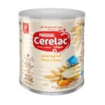 سرلاک گندم و عسل به همراه شیر نستله