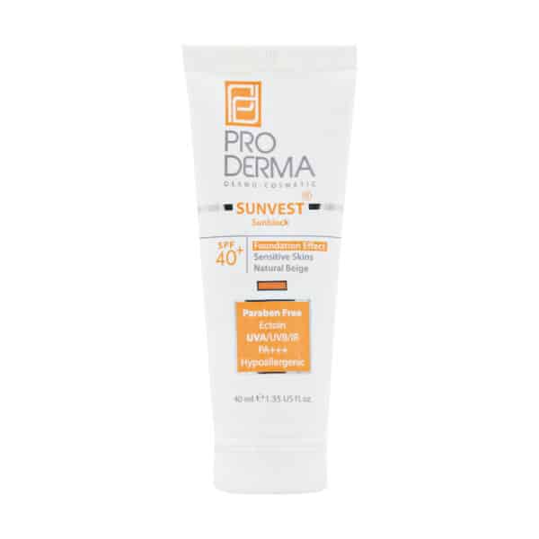 قیمت کرم ضد آفتاب مینرال رنگی پرودرما ⁺SPF40