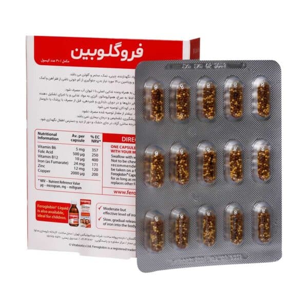 کپسول فروگلوبین ب ۱۲ ویتابیوتیکس - 2