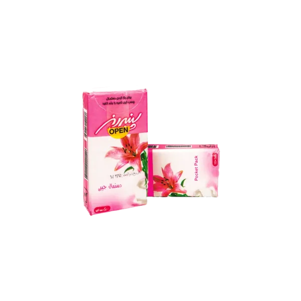 دستمال کاغذی جیبی پنبه ریز ۱۰ عددی