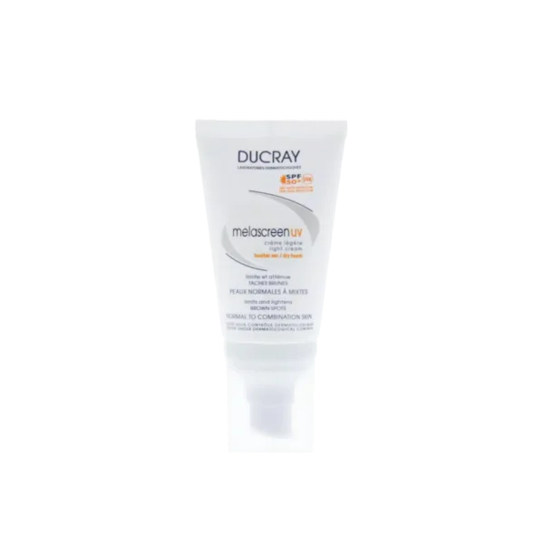 کرم ضد آفتاب ملاسکرین لژر دوکری SPF50 مناسب پوست های مختلط تا چرب ۴۰ میلی لیتر
