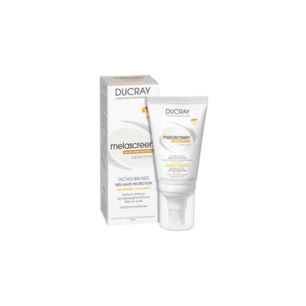کرم ضد آفتاب ملاسکرین ریچ دوکری SPF50 مناسب پوست های معمولی تا خشک ۴۰ میلی لیتر