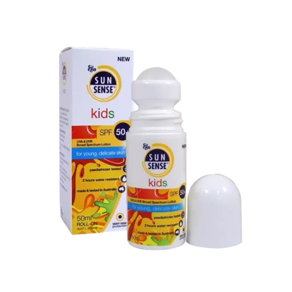 لوسیون رولی سان سنس کیدز ⁺SPF50 ایگو ۵۰ میلی لیتر