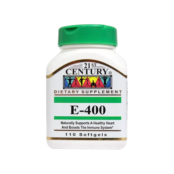 کپسول ژلاتینی ویتامین E 400 واحد 21 سنتری - 1