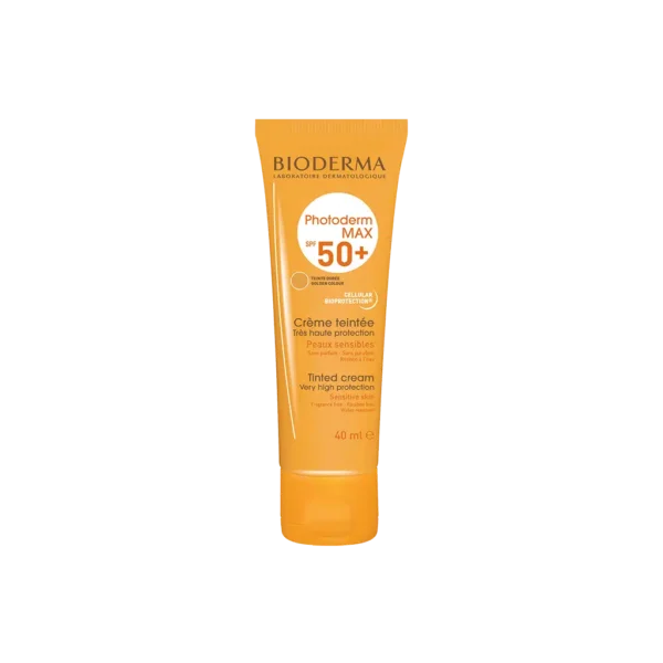 کرم ضد آفتاب فتودرم مکس بایودرما ⁺SPF50 مناسب پوست ‎های معمولی تا خشک ۴۰ میلی لیتر