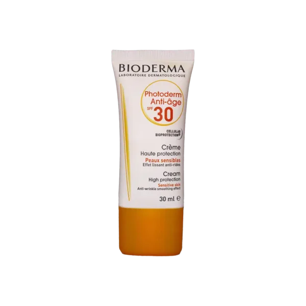 کرم ضد آفتاب فتودرم آنتی ایج بایودرما SPF30 حجم۳۰ میلی لیتر