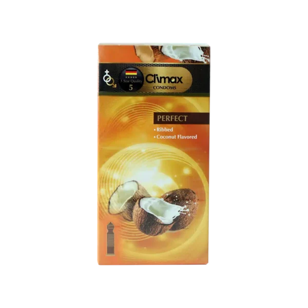 کاندوم شیاردار کلایمکس مدل Perfect بسته ۱۲ عددی