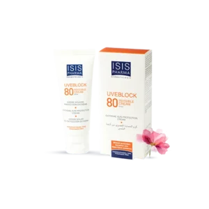 کرم ضد آفتاب آیسیس فارما SPF80 مناسب پوست های خیلی حساس ۴۰ میلی لیتر
