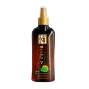 روغن آفتاب حاوی عصاره آلوئه ورا مای دارای SPF 6 با حجم ۲۰۰ میلی لیتر