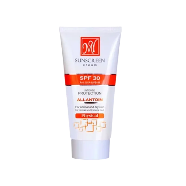کرم ضد آفتاب فیزیکال SPF30 مای مناسب پوست های معمولی تا خشک 50 میلی لیتر - 1