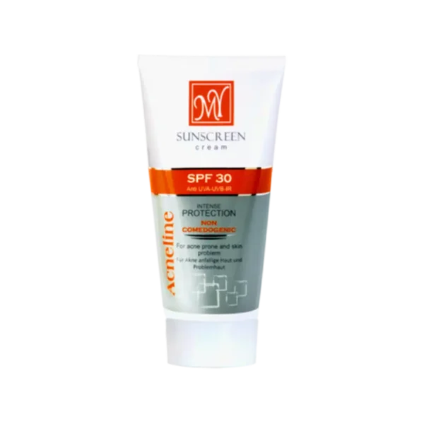 کرم ضد آفتاب ضد جوش مای SPF30 مناسب پوست های چرب و دارای آکنه ۵۰ میلی لیتر