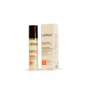 کرم ضد آفتاب بی رنگ سانی فیک لیراک +SPF 50 ضد چروک و ضد لک ۵۰ میلی لیتر
