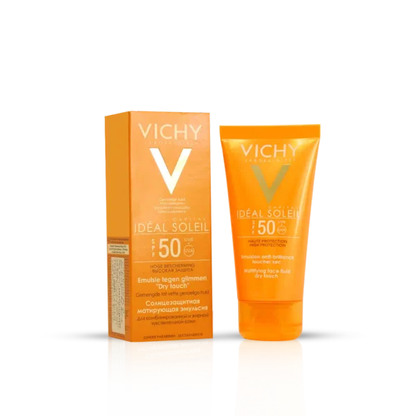 بی بی کرم ویشی مدل dry touch با ⁺SPF50 مناسب پوست‌ های چرب و مختلط ۵۰ میلی‌ لیتر