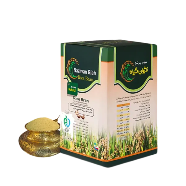 سبوس برنج ناژوان گیاه ۹۵۰ گرم - 1
