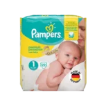 پوشک سایز ۱ پمپرز مدل Premium بسته ۲۲ عددی