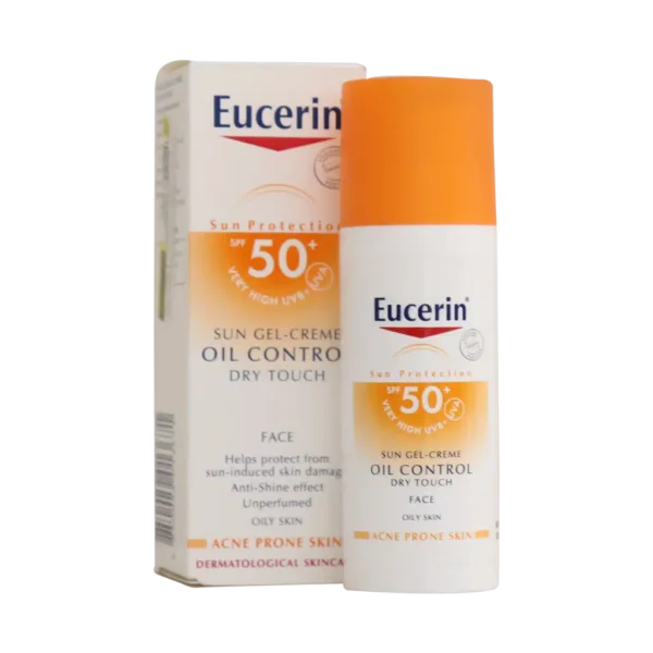 ژل کرم ضد آفتاب پوست چرب اوسرین SPF50 حجم ۵۰ میلی لیتر