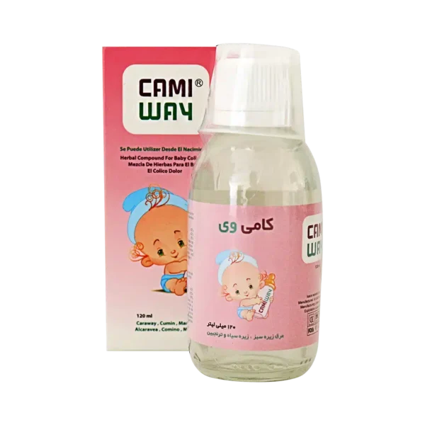 محلول گیاهی کامی وی کسری سرشت پارس ۱۲۰ میلی لیتر
