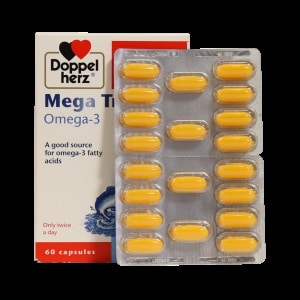 کپسول مگا تریو امگا 3 داپل هرز