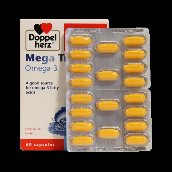 کپسول مگا تریو امگا 3 داپل هرز