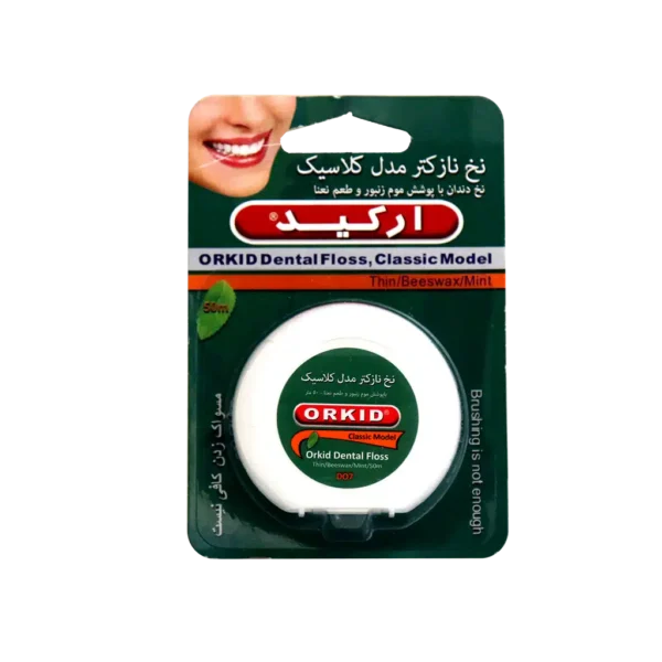 نخ دندان کلاسیک نازک ارکید کد D07 - 1