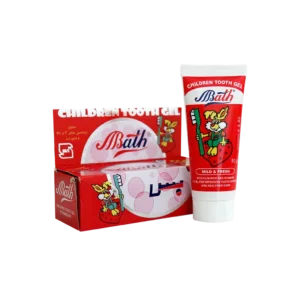خمیر دندان ژله ای کودک بس با طعم توت فرنگی ۸۰ گرم