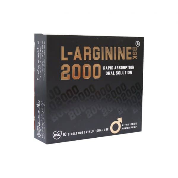 ال-آرژنین 2000 میلی گرم بی اس کی 10 عدد