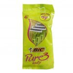 خود تراش 4 عددی بیک مدل Pure 3 Lady