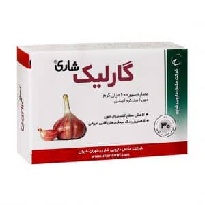 قرص انتریک کوتد گارلیک شاری