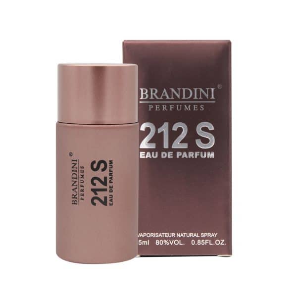 عطر جیبی مردانه 212 S برندینی 25 میلی لیتر - 1