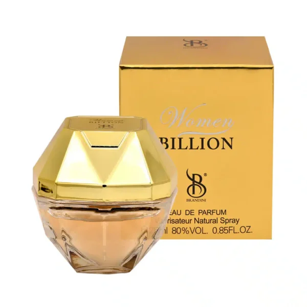 عطر جیبی زنانه برندینی مدل Billion حجم 25 میلی لیتر - 1