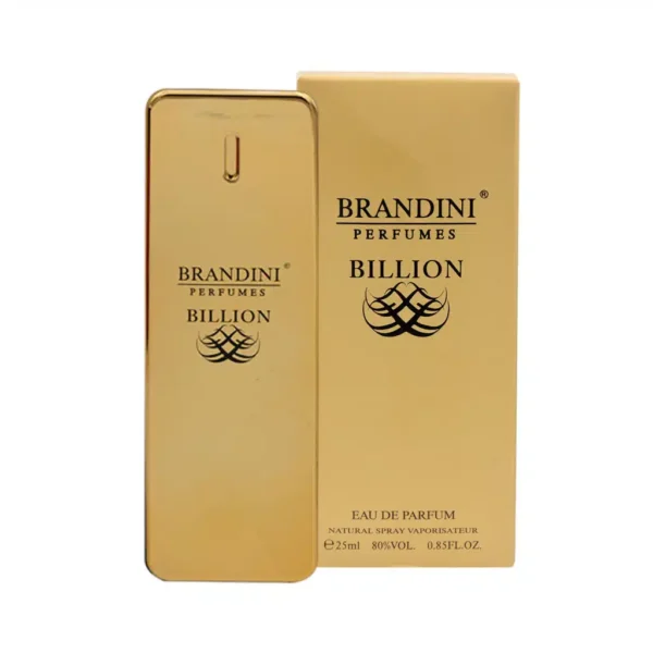 عطر جیبی مردانه برندینی مدل Billion حجم 25 میلی لیتر - 1
