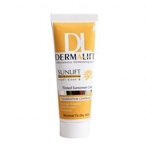 کرم ضد آفتاب رنگی SPF50 درمالیفت 40 میلی لیتر