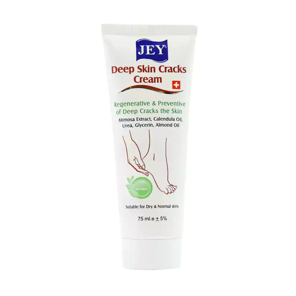Jey Deep Skin Cracks Cream with Mimosa Calendula and Urea قیمت کرم ترک های عمیق پوستی جی