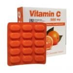 قرص جویدنی ویتامین C 500 میلی گرم سیمرغ دارو عطار
