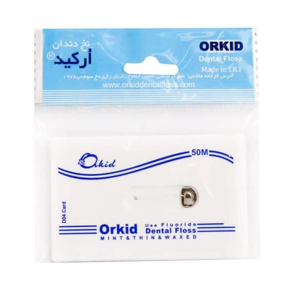 نخ دندان کارتی ارکید کد D04