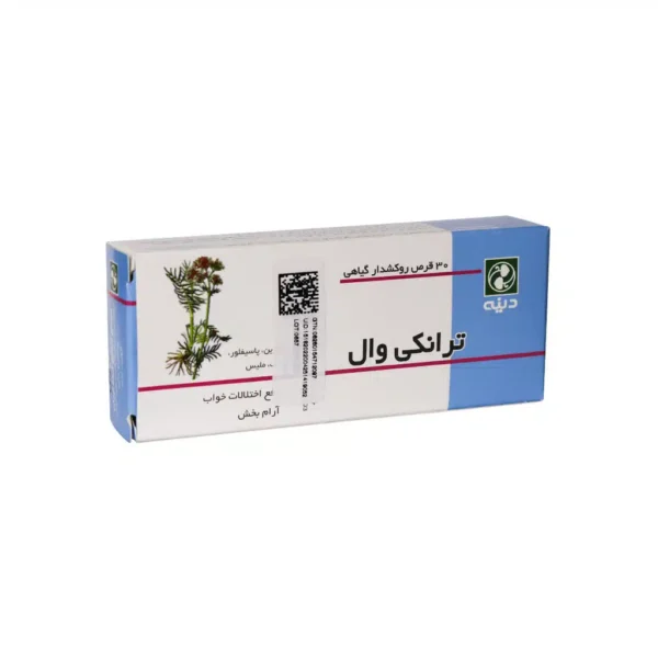 قرص ترانکی وال دینه رفع اختلالات خواب 30 عدد - 1