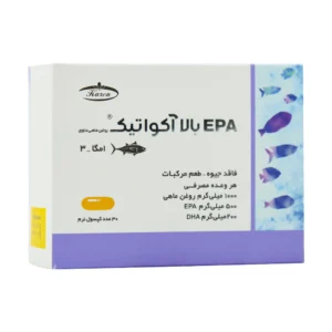 قیمت کپسول روغن ماهی حاوی EPA بالا آکواتیک کارن