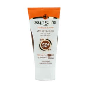 قیمت کرم ضد آفتاب SPF50 روشن کننده سان سیف