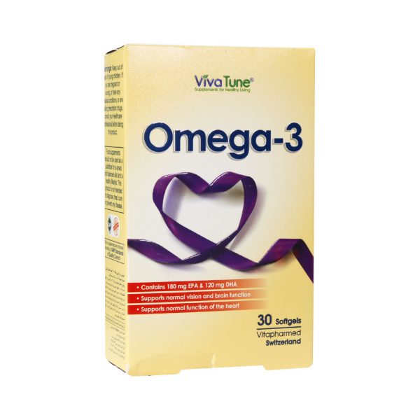 کپسول نرم ژلاتینی امگا-3 ویواتیون