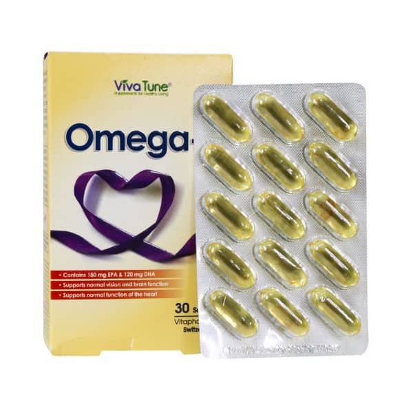 کپسول نرم ژلاتینی امگا 3 ویواتیون 30 عدد - 2
