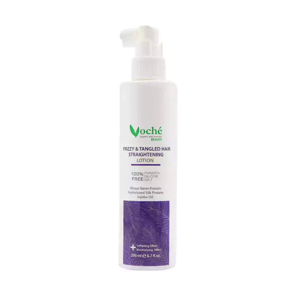 Voche HairSmoothener Lotion قیمت اسپری نرم کننده وچه مناسب موهای وز و گره خورده