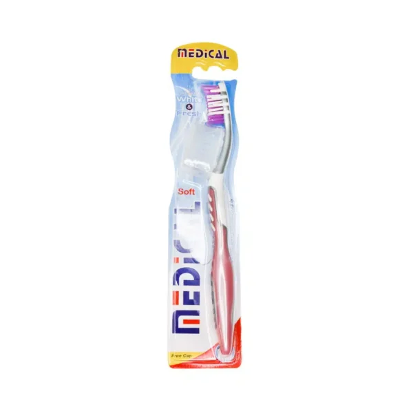 مسواک وایت اند فرش مدیکال با برس نرم - 1