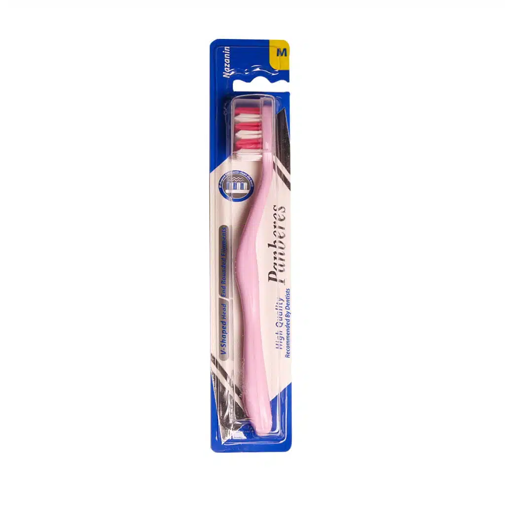 Panberes-Nazanin-Toothbrush-With-Medium-Soft-Brush-pink.jpg.webp مسواک پنبه ریز مدل نازنین با برس متوسط مناسب بزرگسالان