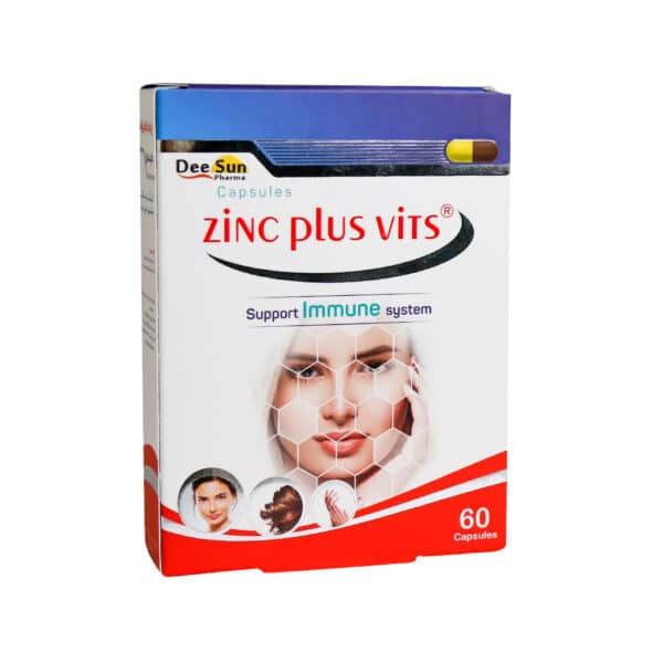 کپسول زینک پلاس ویتس دی سان فارما