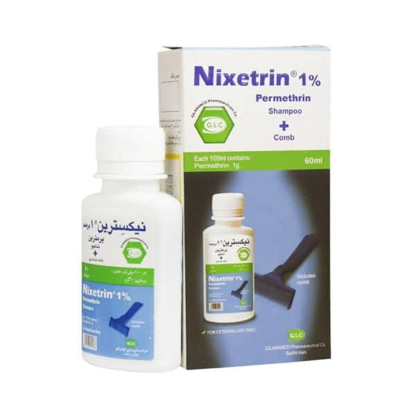 شامپو نیکسترین 1% پرمترین گیلارانکو