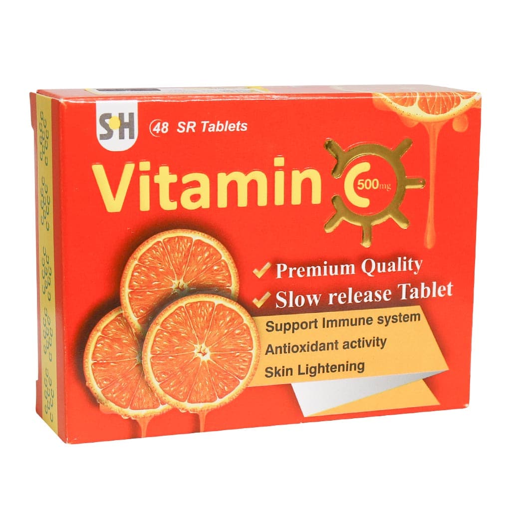 قرص آهسته رهش ویتامین C 500 میلی گرم شهاب درمان